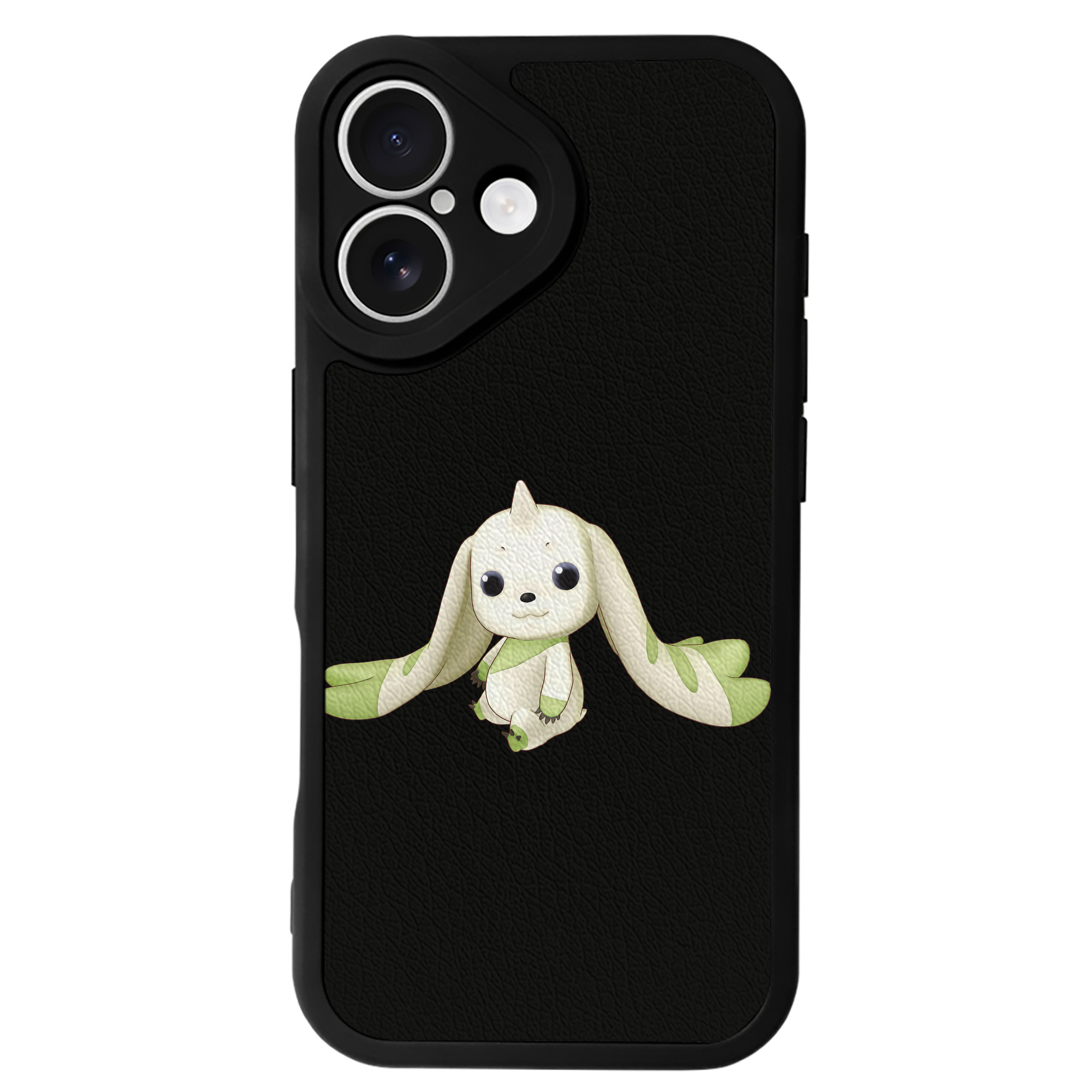 （画像用） Digimon デジタルモンスター/デジモン 【iPhone 16シリーズ対応】シリコンスマホケース（レザー調） 材質：シリコン